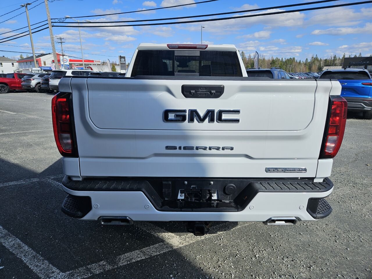 GMC Sierra 1500 Elevation cabine multiplace 4RM 157 po 2024 Blanc Thetford Mines - photo #3