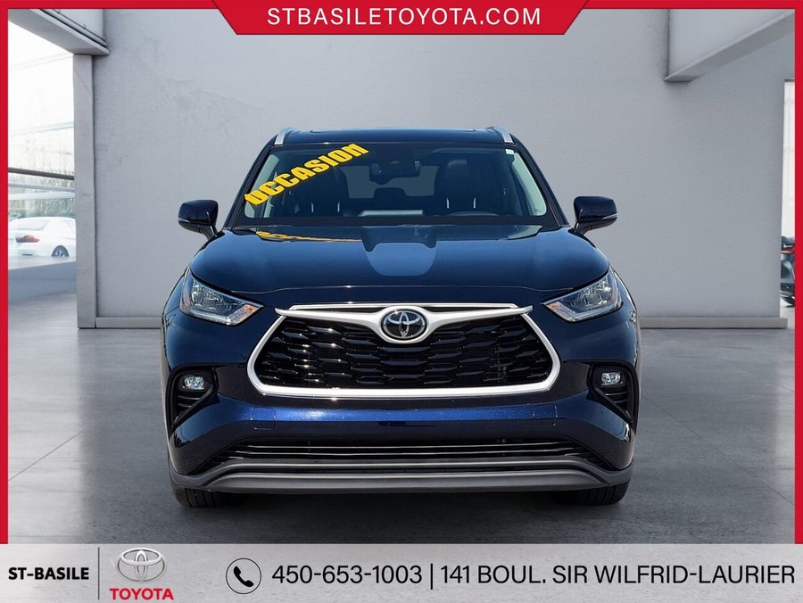 TOYOTA HIGHLANDER 2022 2022 Bleu heliographique