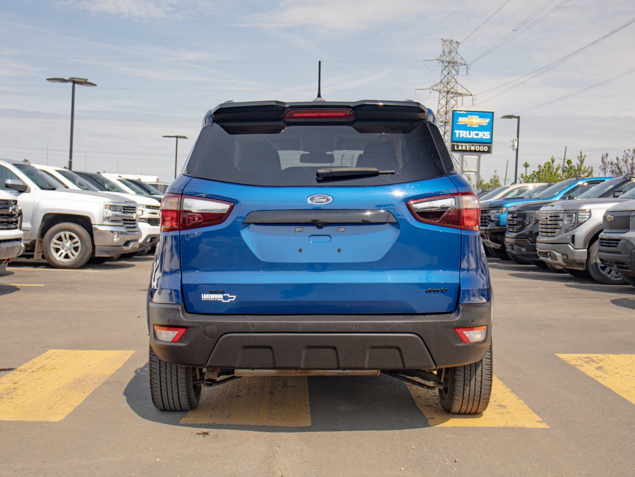 2022 Ford EcoSport SES 4WD Blue Sherwood Park - photo #8