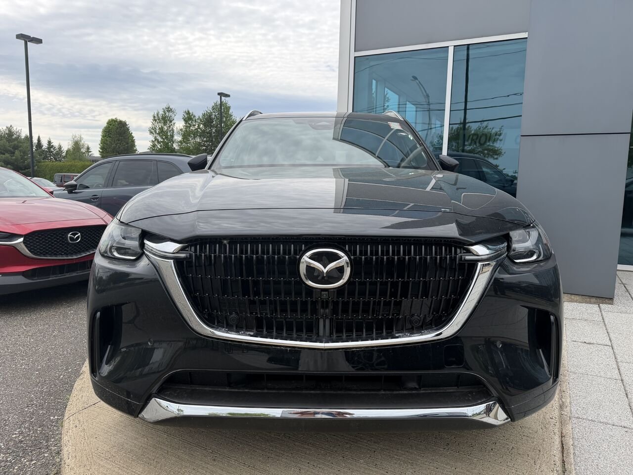 MAZDA CX-90 hybride rechargeable 2026 Noir de jais mica Ste-Marie - photo #1