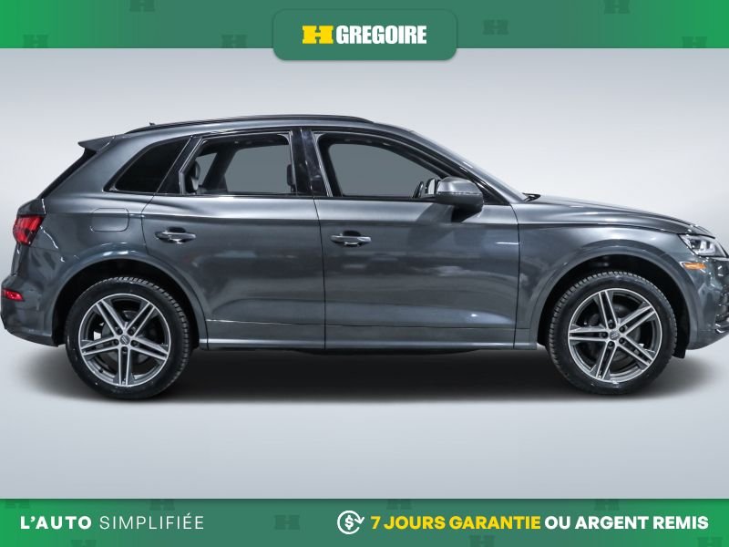 Audi SQ5 729773 | Technik AWD AUTO AC CUIR TOIT NAV MAGS CAM RECULE 2019 Gris Laval - photo #10