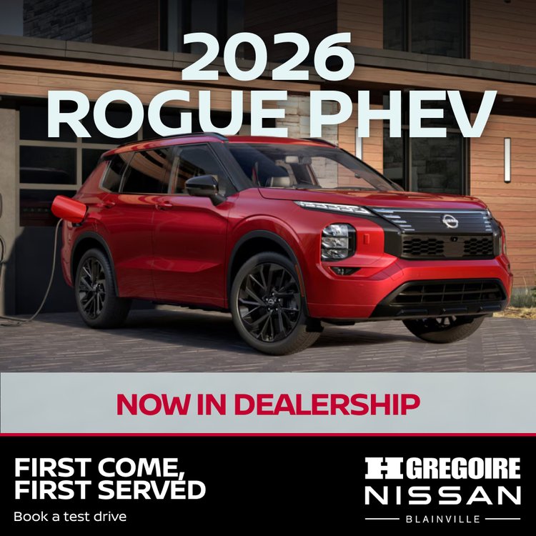 Nissan blainville promo mai ROGUE PHEV EN