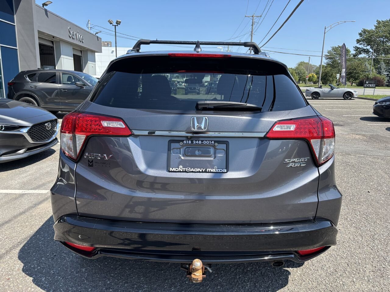 2019 HONDA HR-V SPORT Sport TI CVT Grey Montmagny - photo #4