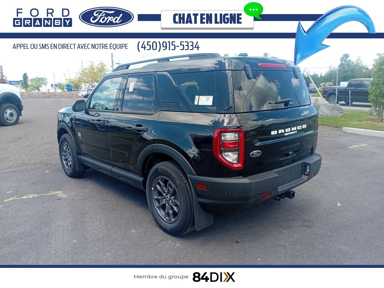 Ford BRONCO SPORT 2024 Noir Granby - photo #6