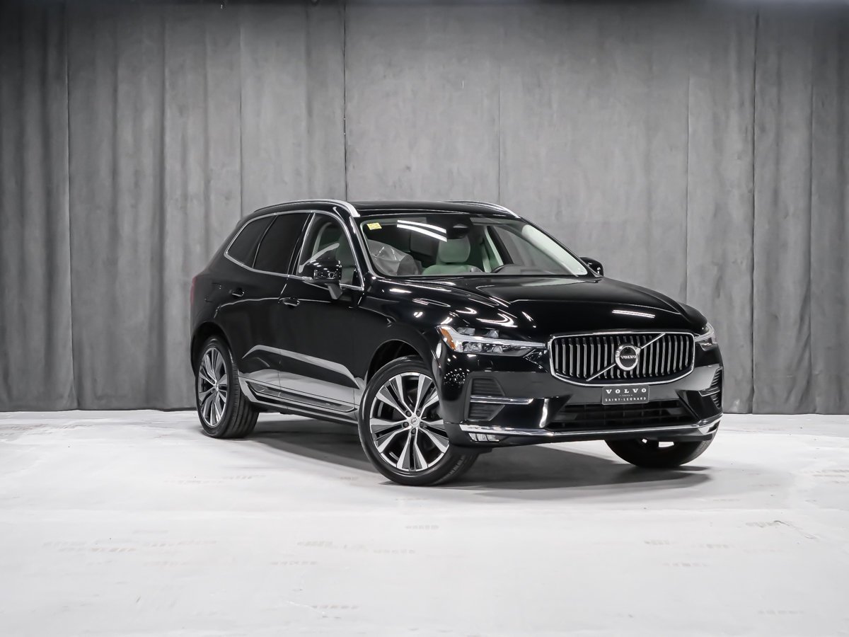 2022 Volvo XC60 B6 INSCRIPTION CLIMATE BOWERS & WILKINS Black Montreal - photo #1