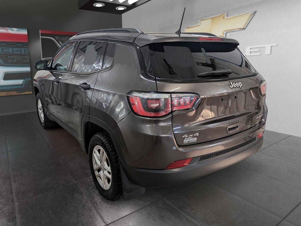 2018 JEEP COMPASS SPORT Grey Saint-Hyacinthe - photo #3