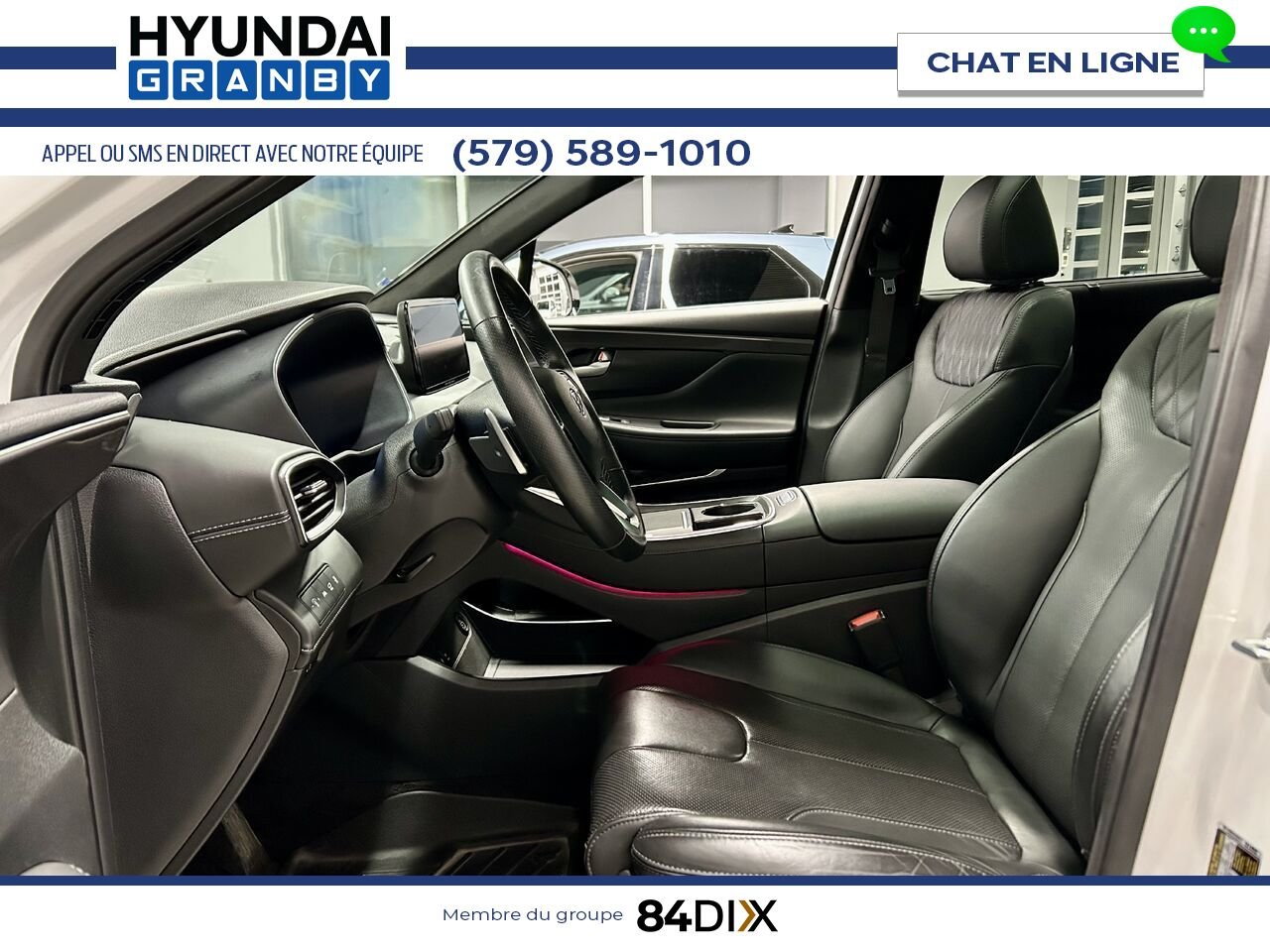 Hyundai Santa Fe 2022 Blanc Granby - photo #11