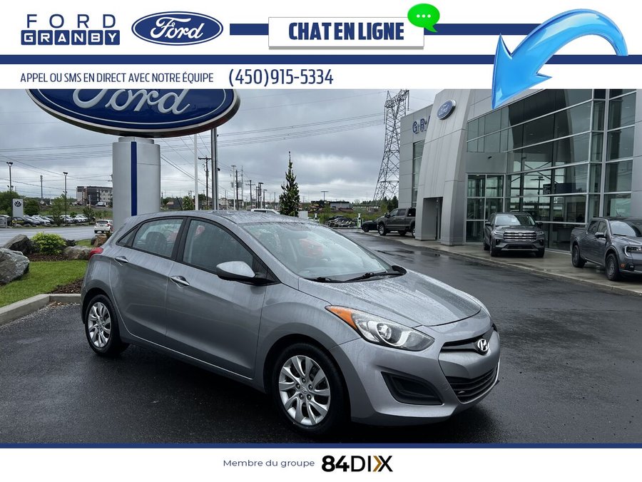 Hyundai Elantra GT Voiture à hayon, 5 portes, boîte automatique GL 2015 Argent