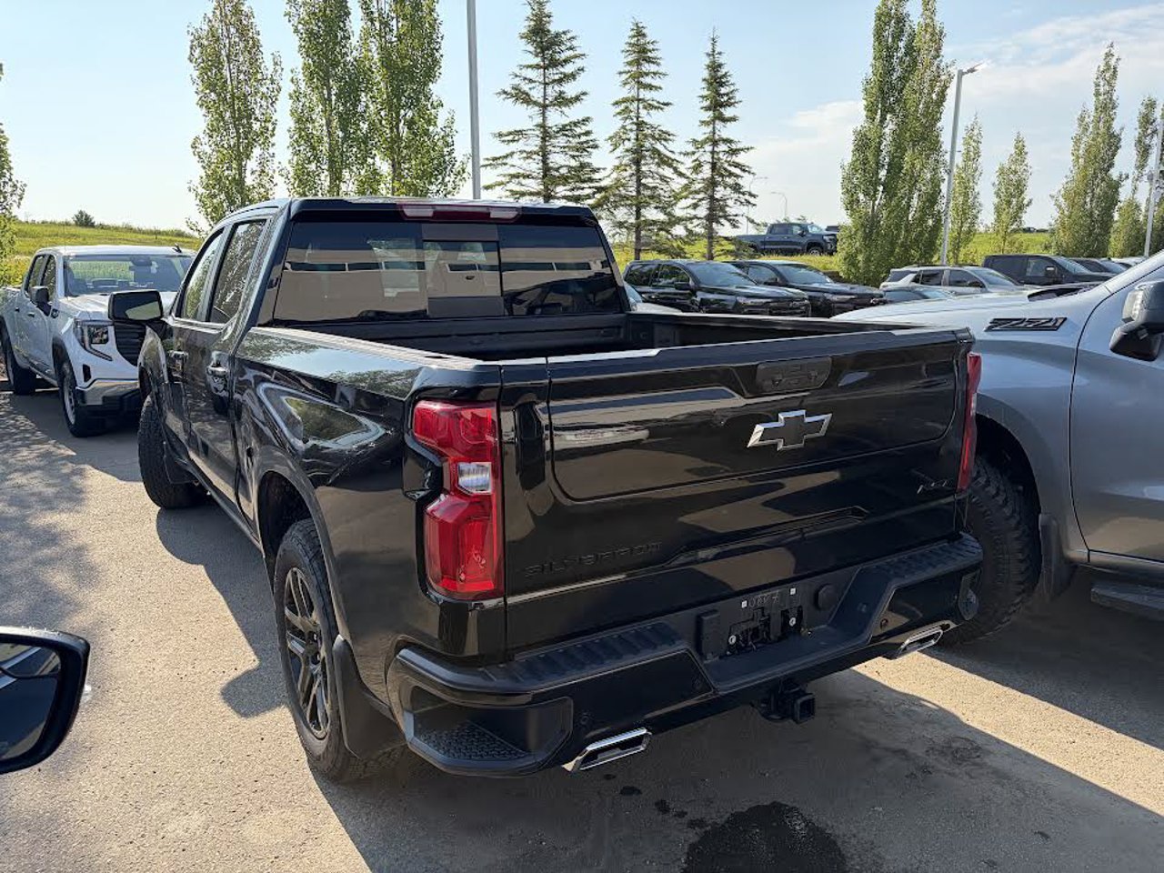 2024 Chevrolet Silverado 1500 4WD Crew Cab 147 RST Black Sherwood Park - photo #3