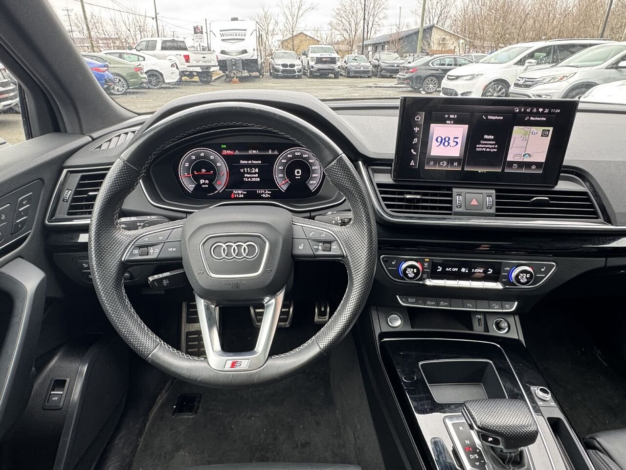 Audi Q5 Sportback Black Optic 2022 Blanc Granby - photo #14