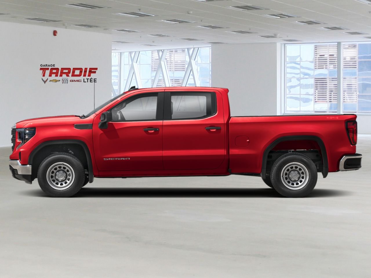GMC Sierra 1500 Pro cabine multiplace 4RM 147 po 2026 Rouge Cardinal Amos - photo #1