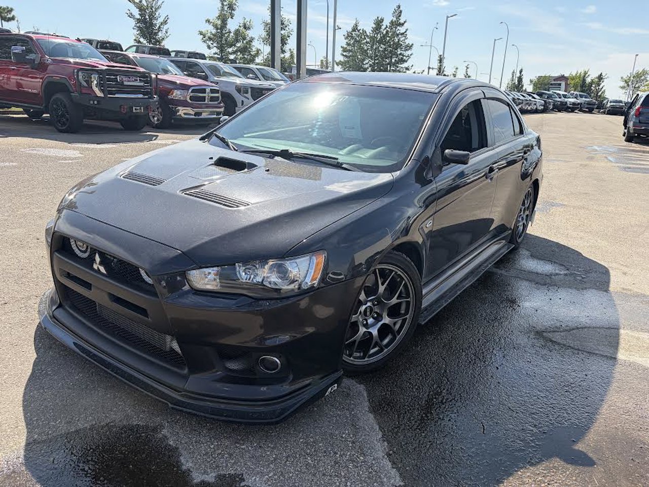 2015 Mitsubishi Lancer Evolution 4dr Sdn GSR Black Sherwood Park - photo #1