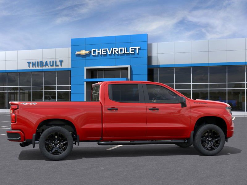CHEVROLET SILVERADO 1500 Custom cabine multiplace 4RM 157 po 2026 Noir