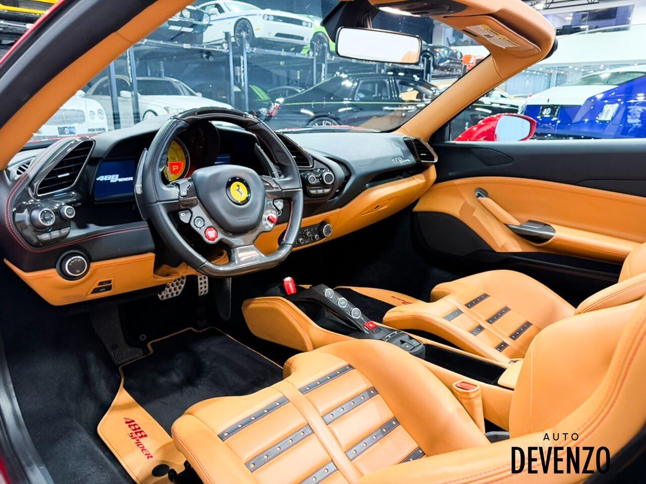 Ferrari 488 Spider 2018 Rouge Saint-Eustache - photo #6