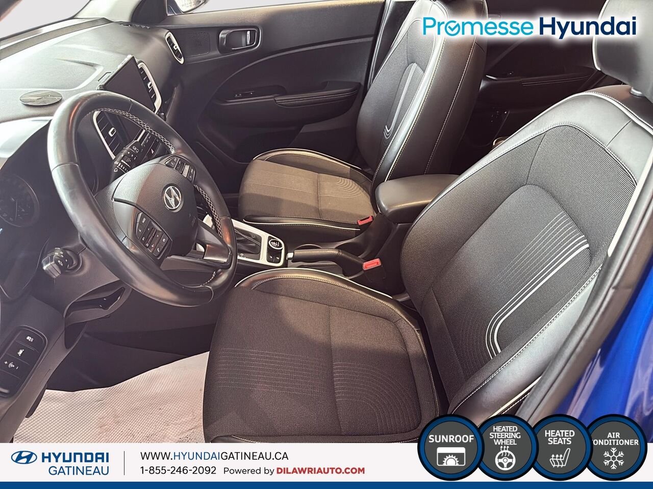 Hyundai Venue 2022 BLEU INTE Gatineau - photo #6