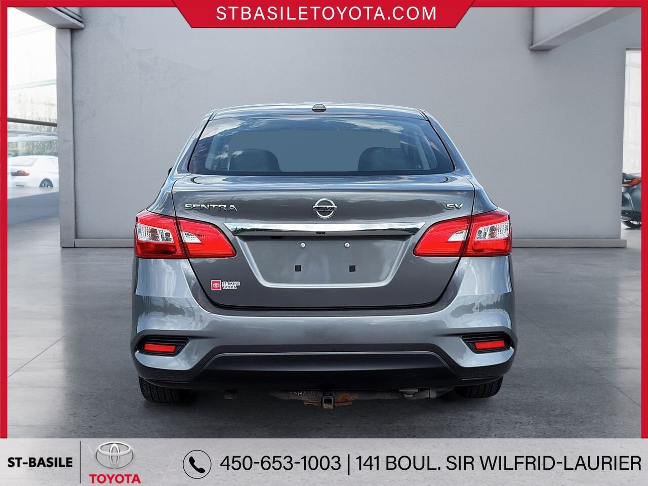 Nissan Sentra 2018 Gris Saint-Basile-le-Grand - photo #3