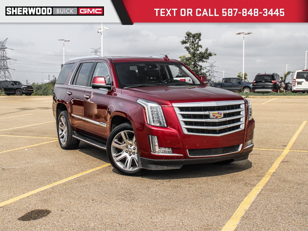 2016 Cadillac Escalade 4WD 4dr Premium Collection Red Passion Sherwood Park - photo #0