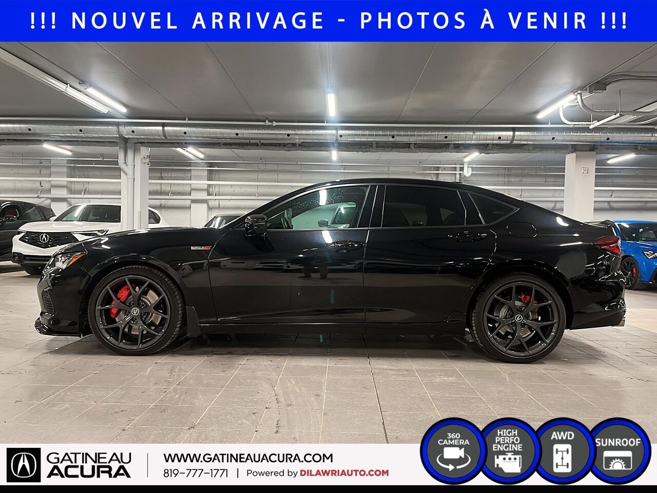 Acura TLX Type S SH-AWD 2025 Noir Gatineau - photo #8