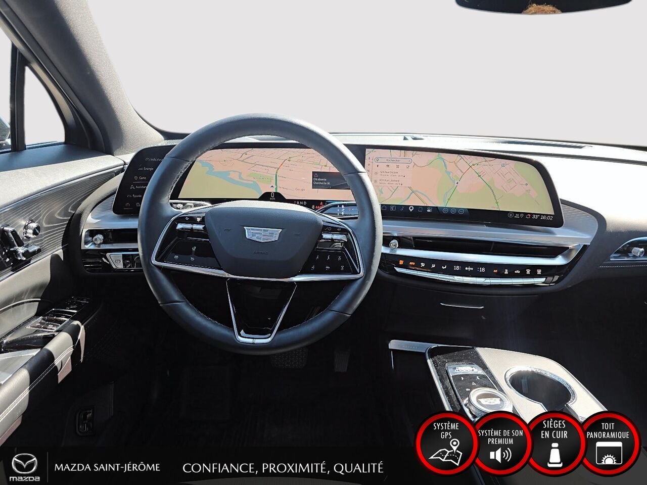 Cadillac LYRIQ 2025 Noir Saint-Jérôme - photo #21