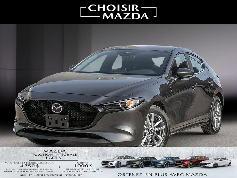 2025 Mazda Mazda3 Sport 2025 Machine Grey Metallic