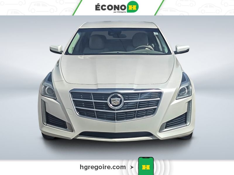 Cadillac CTS 2014 Blanc Laval - photo #1