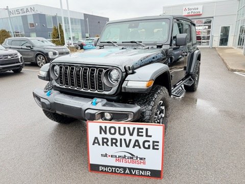 Jeep Wrangler 4xe Rubicon 4XE 4 PORTE BRANCHABLE-BANC/VOLANT CHAUFFANT-GPS 2024 Gris