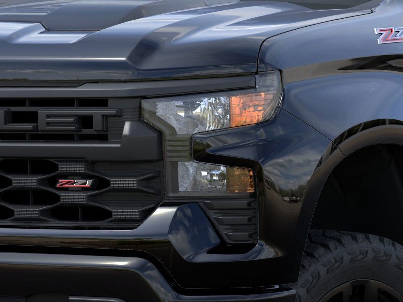CHEVROLET Silverado 1500 Custom Trail Boss cabine multiplace 4RM 157 po 2026 Noir Sherbrooke - photo #9