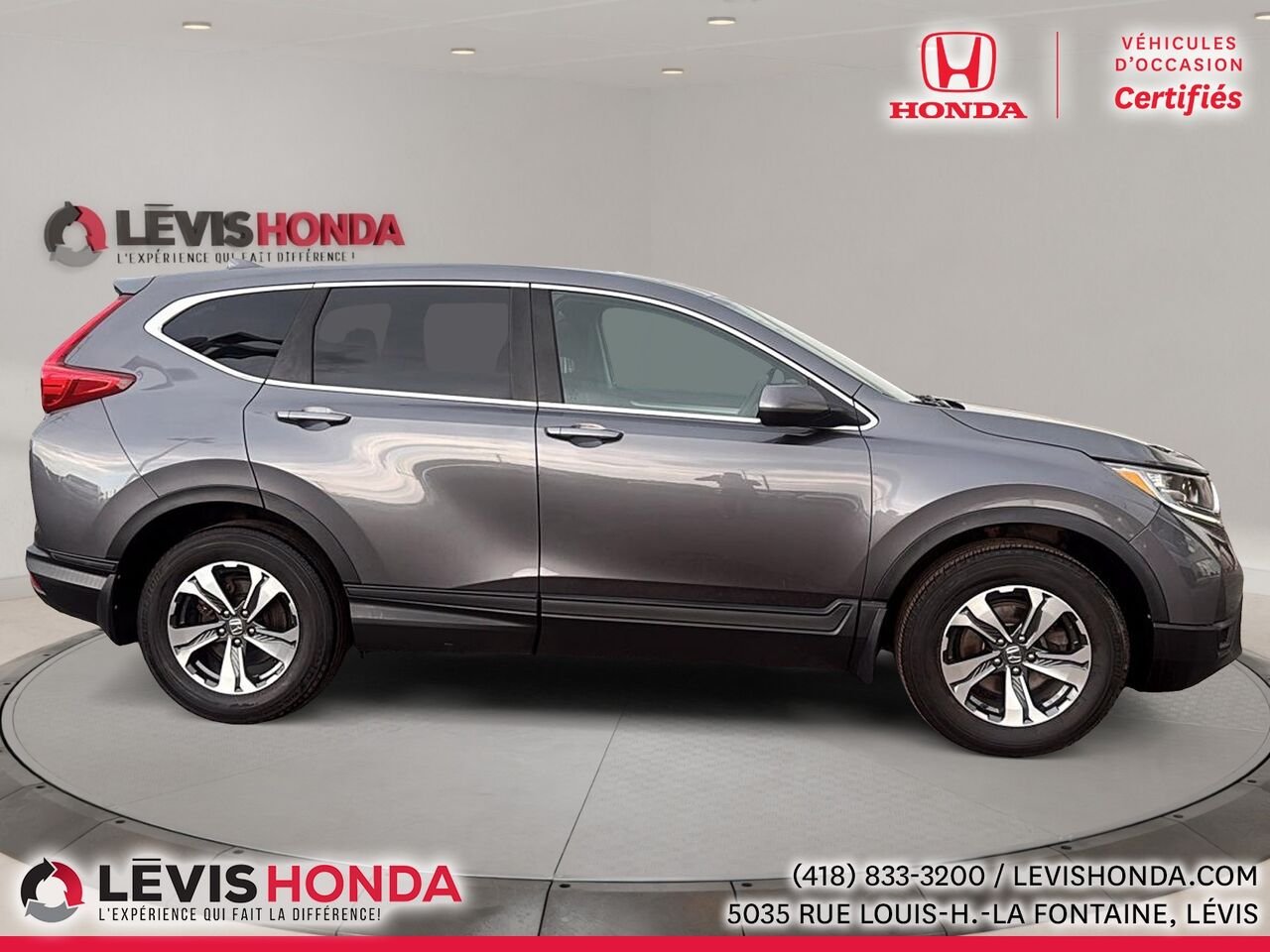 2017 Honda CR-V LX 2RM 2 RM 5 portes LX Grey Lévis - photo #6