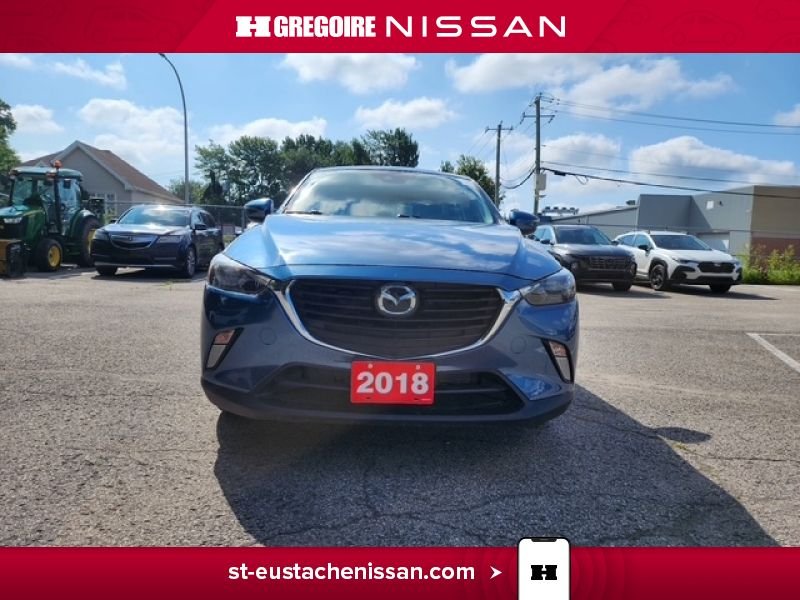 2018 Mazda CX-3 Blue Saint-Eustache - photo #2
