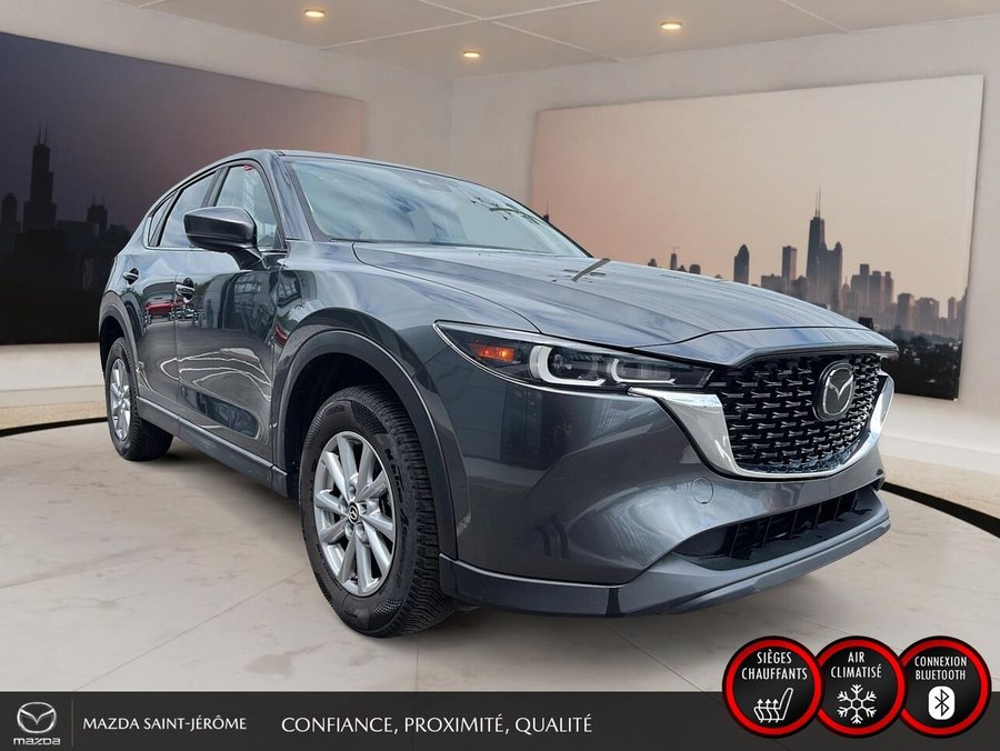 Mazda CX-5 GS | CUIR | AWD | MAGS | 2025 Gris