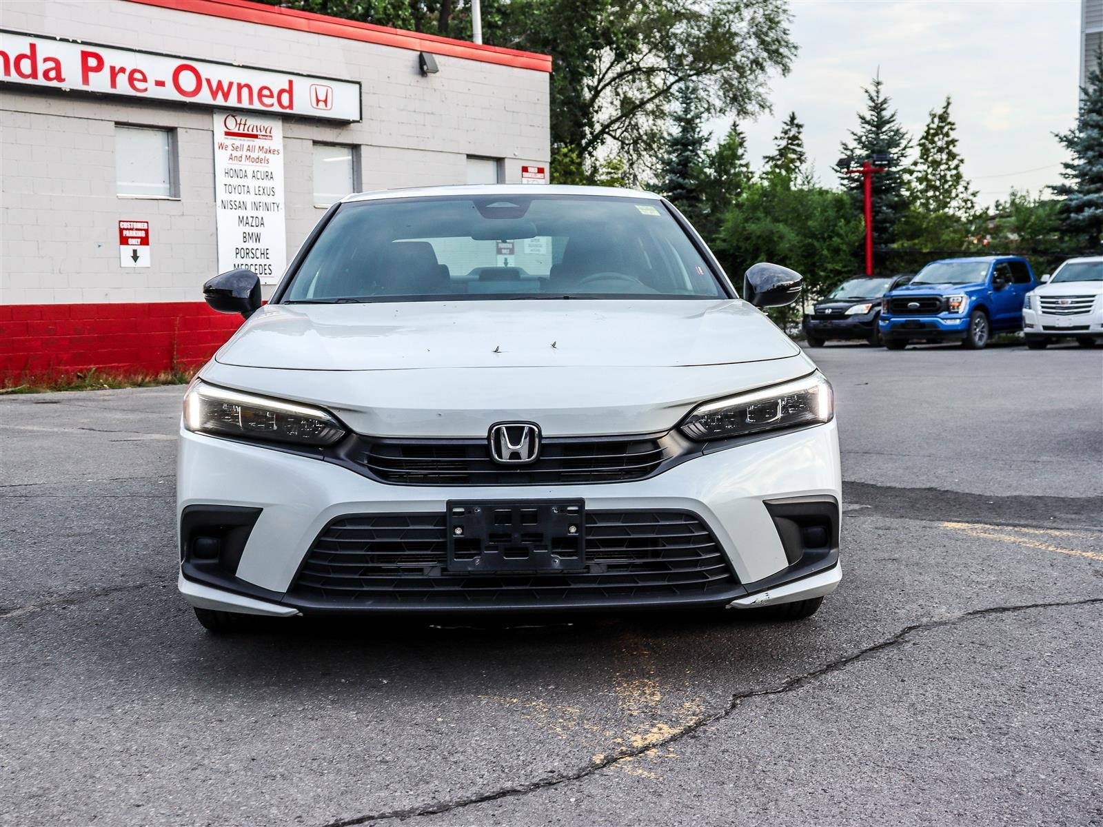 Honda Civic Berline Sport 2024 White Ottawa & Gatineau - photo #1