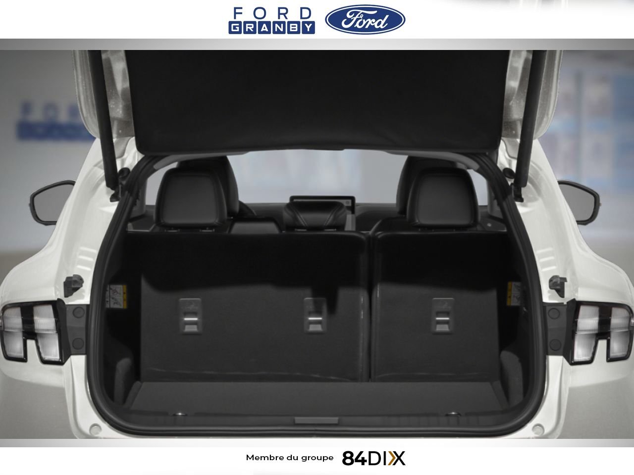 2025 Ford Mustang Mach-E Star White Metallic Tri-Coat Granby - photo #11