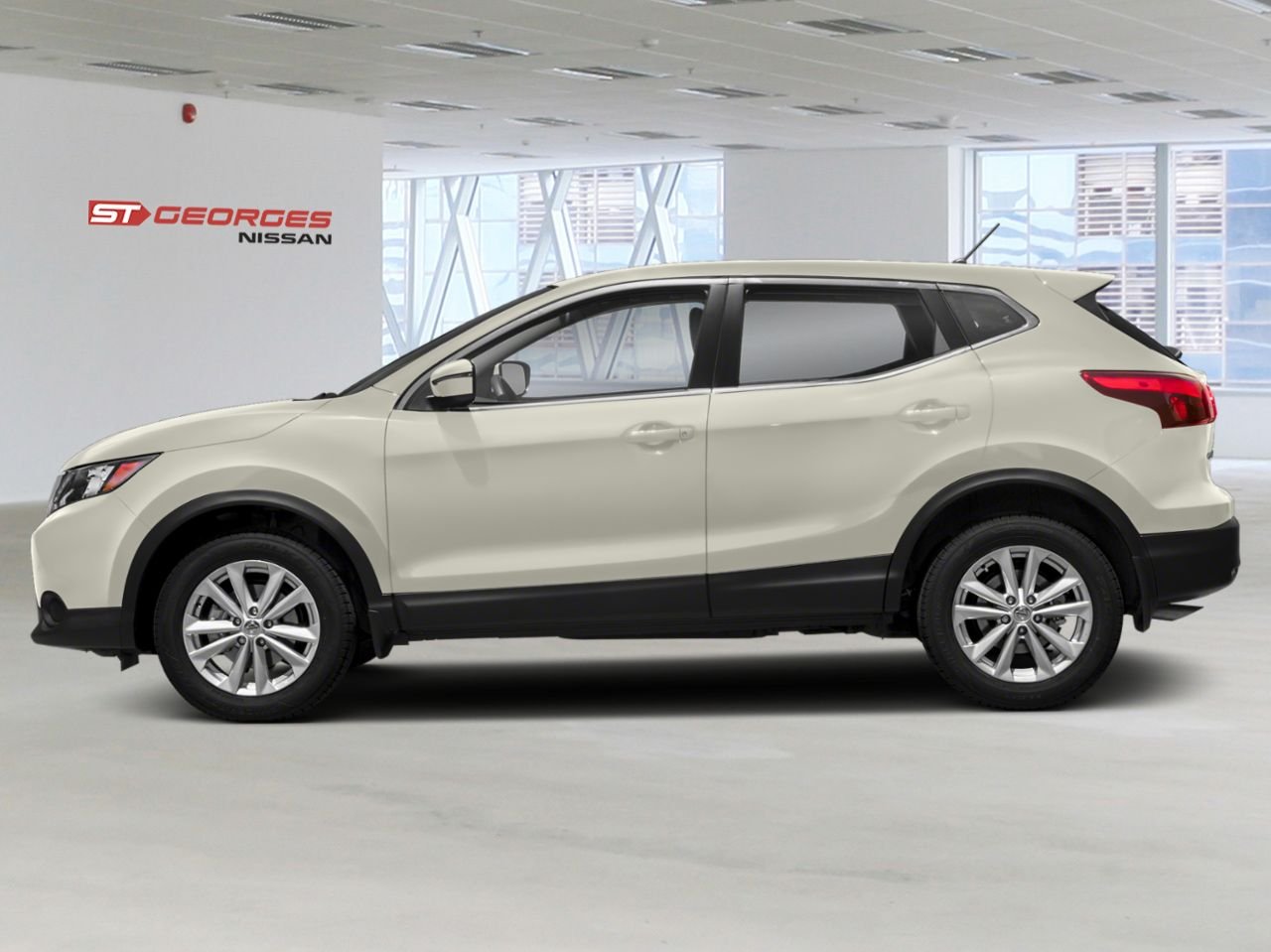 2018 Nissan Qashqai White Saint-Georges - photo #1