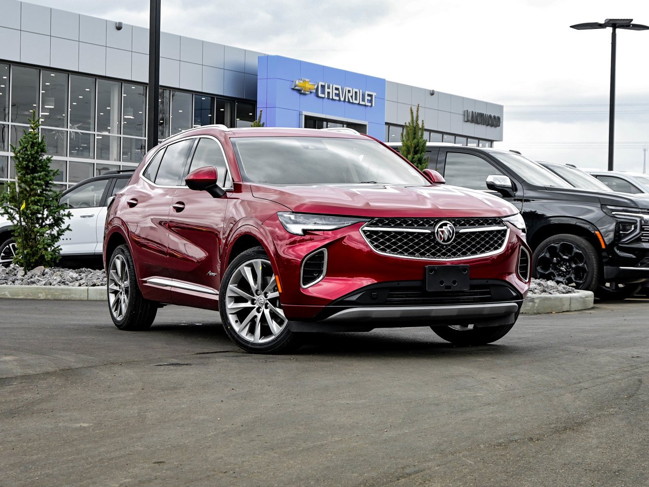 2023 Buick Envision AWD 4dr Avenir Red Sherwood Park - photo #1