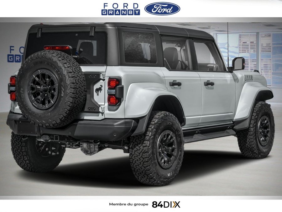 Ford Bronco Raptor 4 portes 4x4 2026 Gris avalanche