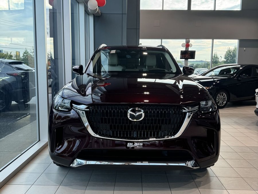 MAZDA CX-90 hybride rechargeable 2025 2025 Rouge artisanal cristal métallisé