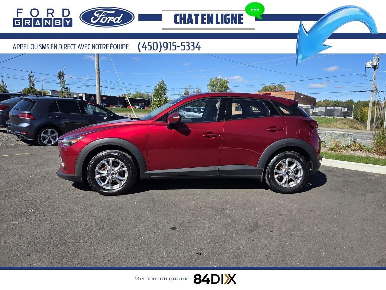 2020 Mazda CX-3 Red Granby - photo #3