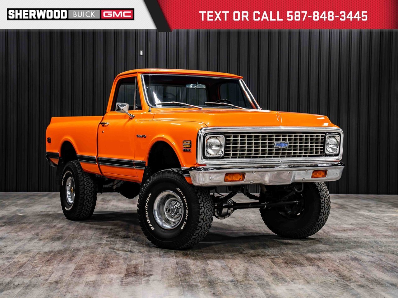 1971 Chevrolet K10 Orange Sherwood Park - photo #0