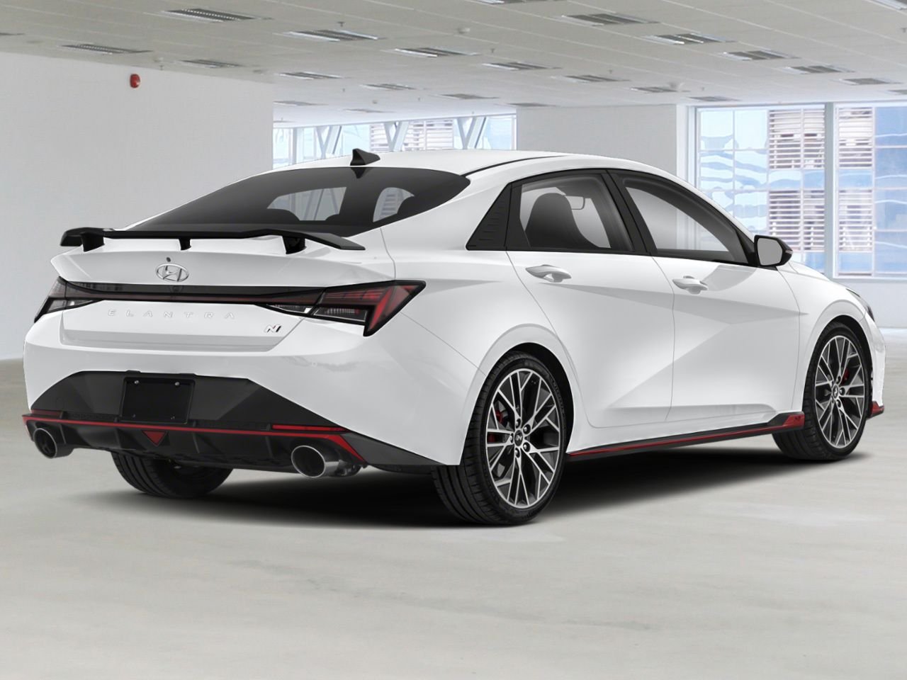 2023 Hyundai Elantra N White Gatineau - photo #3