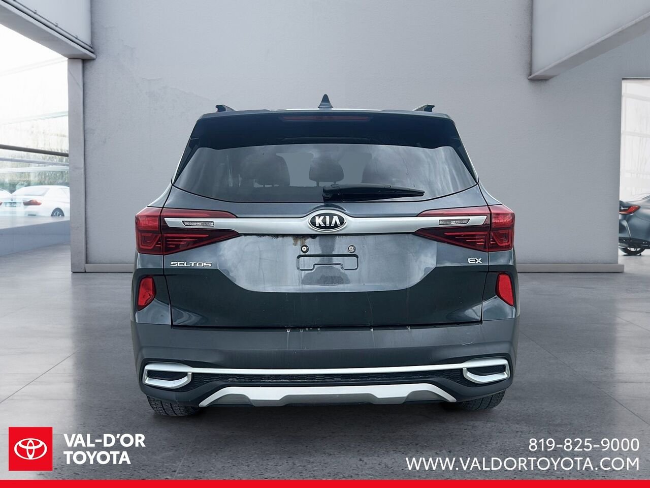 Kia Seltos EX Traction Intégrale 2021 Gris Val-d'Or - photo #2