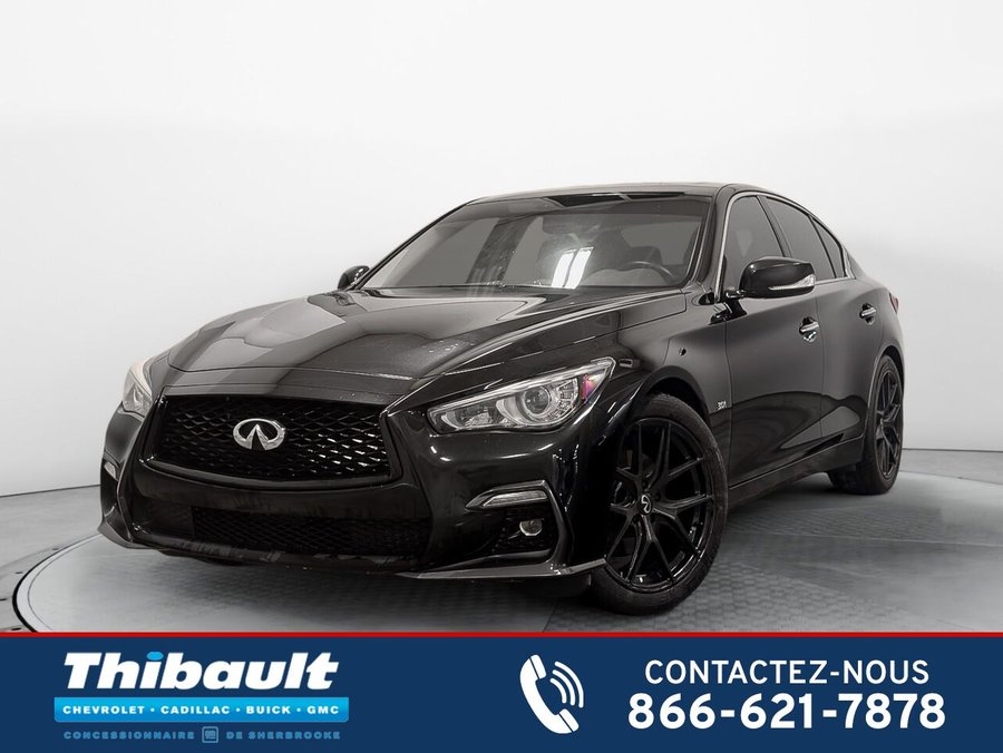 Infiniti Q50 Signature Edition AWD Toit Ouvrant 2020 Noir