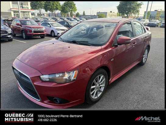 Mitsubishi Lancer SE, Toit ouvrant, Mags 16 pouces 2015 Rouge