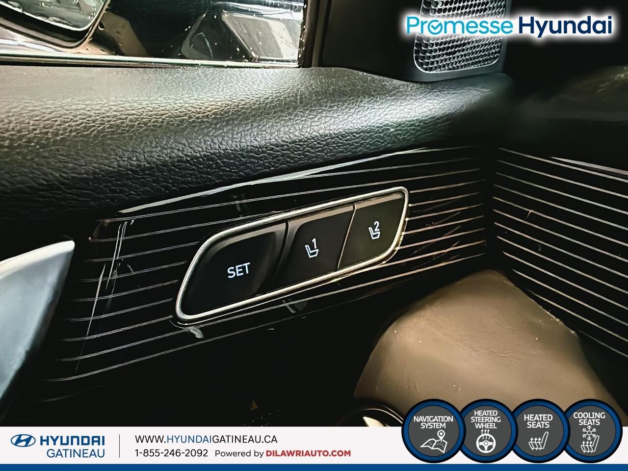 Hyundai Palisade Ultimate Calligraphy *** BLACK EDITION , toute equipe , bas millage *** 2025 Noir Ottawa & Gatineau - photo #10