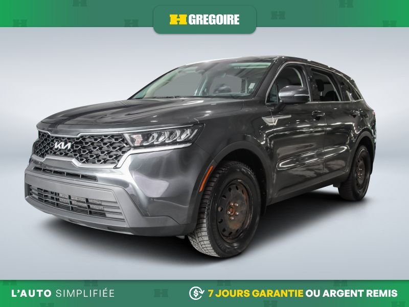 Kia Sorento 821209 | LX+ AWD AUTO A/C CAM RECUL BLUETOOTH 2022 Gris Laval - photo #2