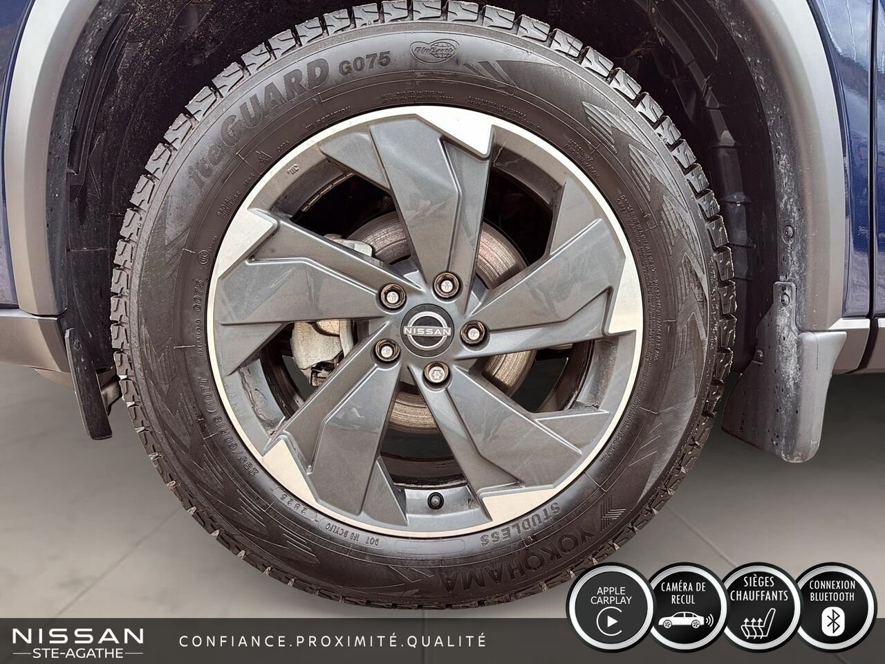 Nissan Rogue SV TI avec ensemble toit ouvrant 2025 Bleu Saint-Jérôme - photo #6