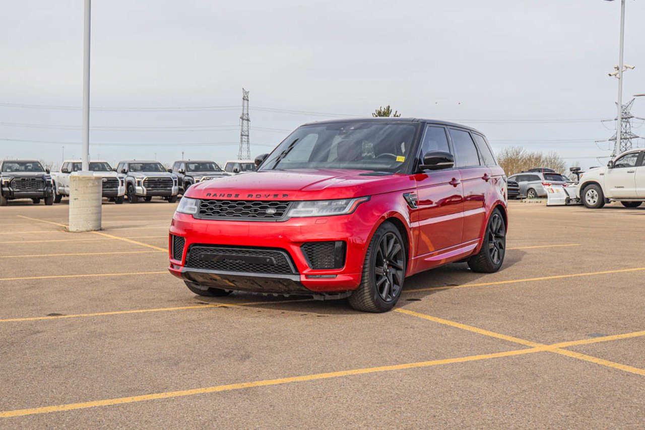2022 Land Rover Range Rover Sport V8 Supercharged Autobiography Dynamic Red Sherwood Park - photo #3