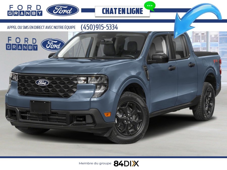 Ford Maverick XLT TI SuperCrew 2026 Gris azur métallisé trois couches