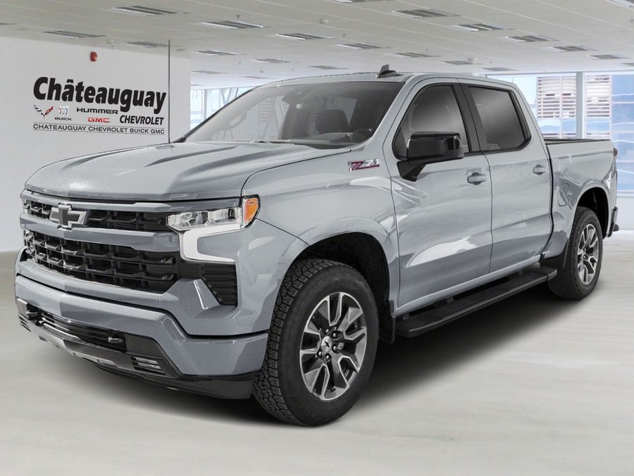 CHEVROLET Silverado 1500 RST cabine multiplace 4RM 147 po 2026 Gris sterling métallisé