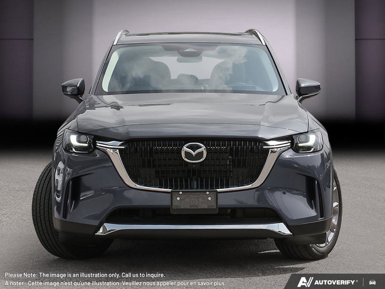 Mazda CX-90 hybride léger JM3KKDHD5T1371663 2026 Gris mécanique métallisé Mirabel - photo #1