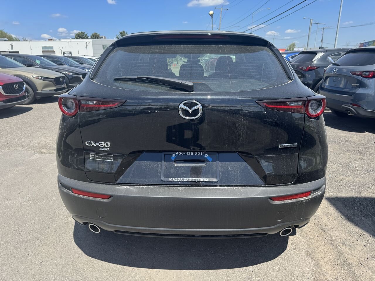 MAZDA CX-30 GX TI 2026 Noir de jais mica Saint-Jérôme - photo #5
